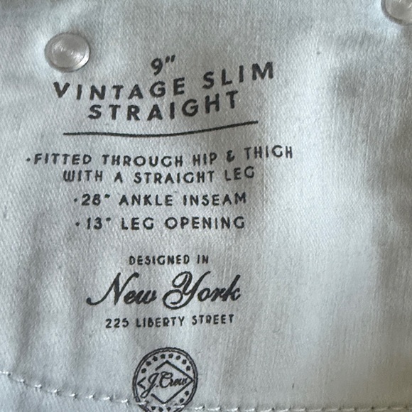 J.Crew Vintage Slim Straight Jeans in dark resin wash - Picture 5 of 5